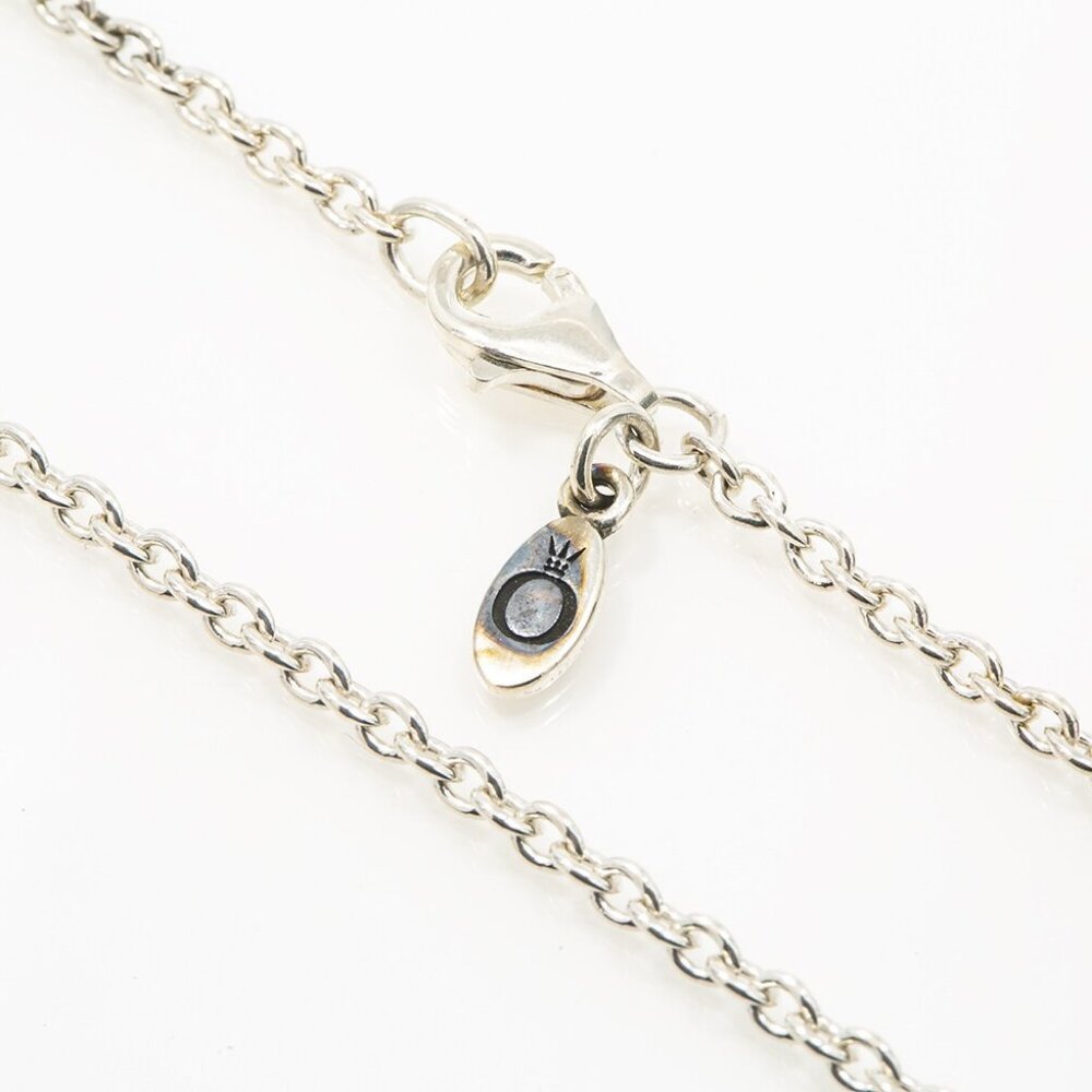 Pandora Sterling Silver 925 Anchor Chain Necklace Chain 2mm 26" - Picture 2 of 3